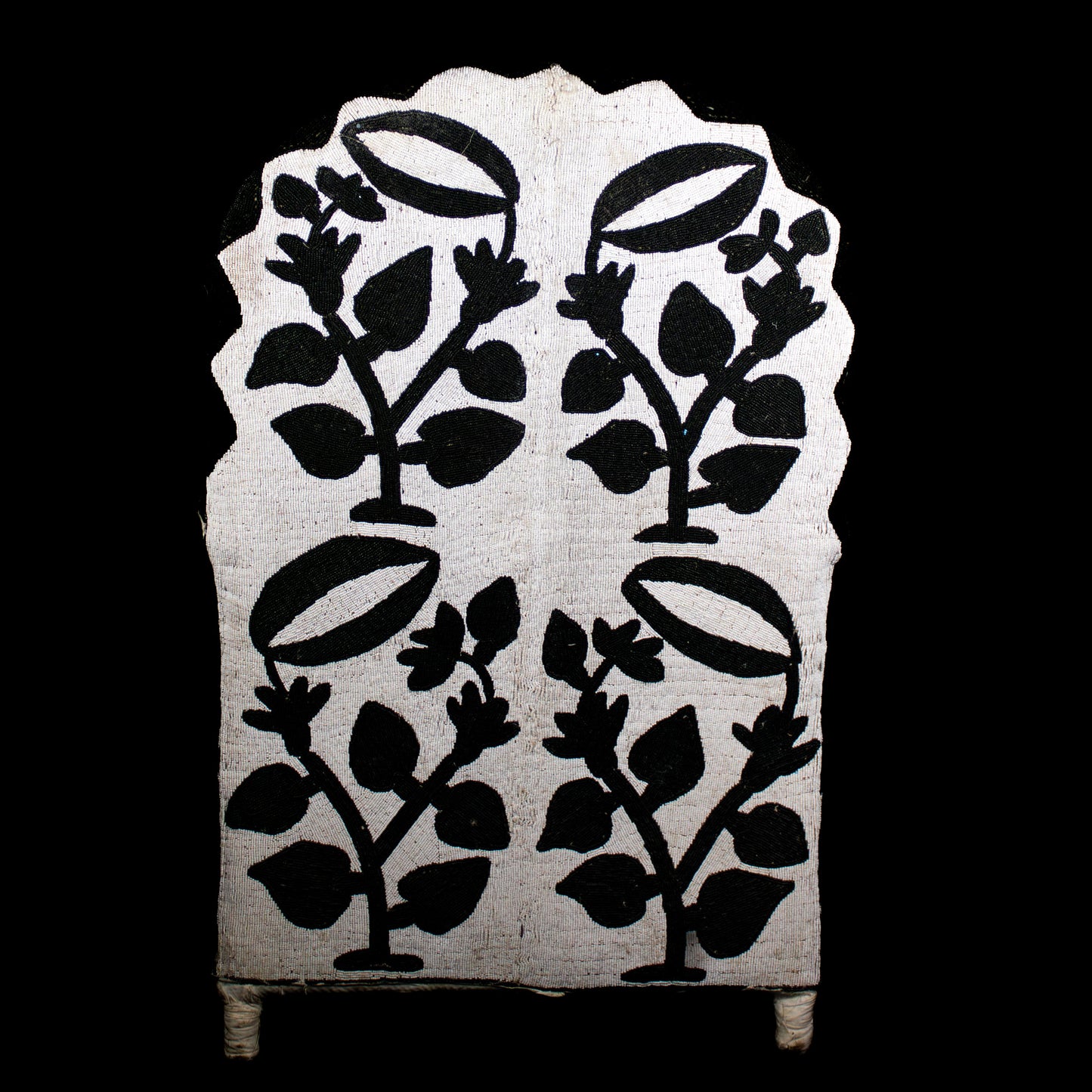 Yaroube Beaded Chair from Nigeria