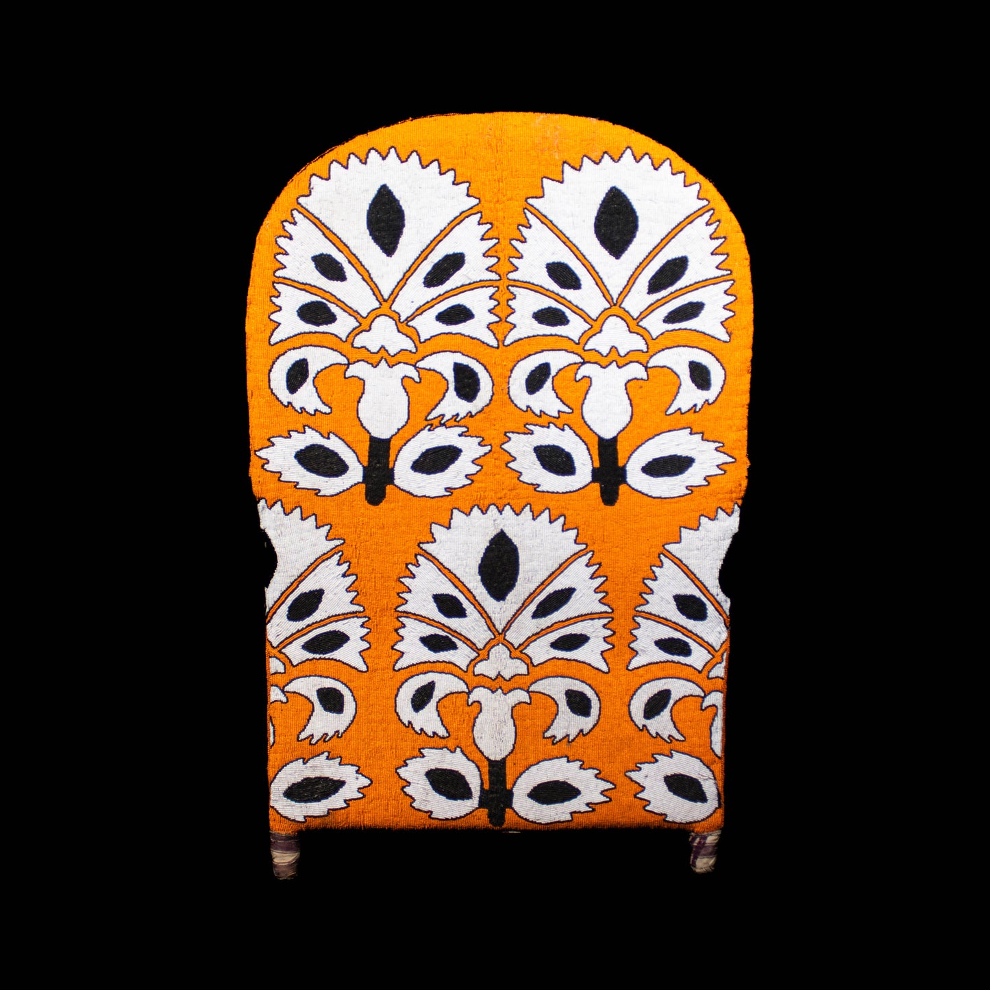 Beaded Chair from Ivory Coast