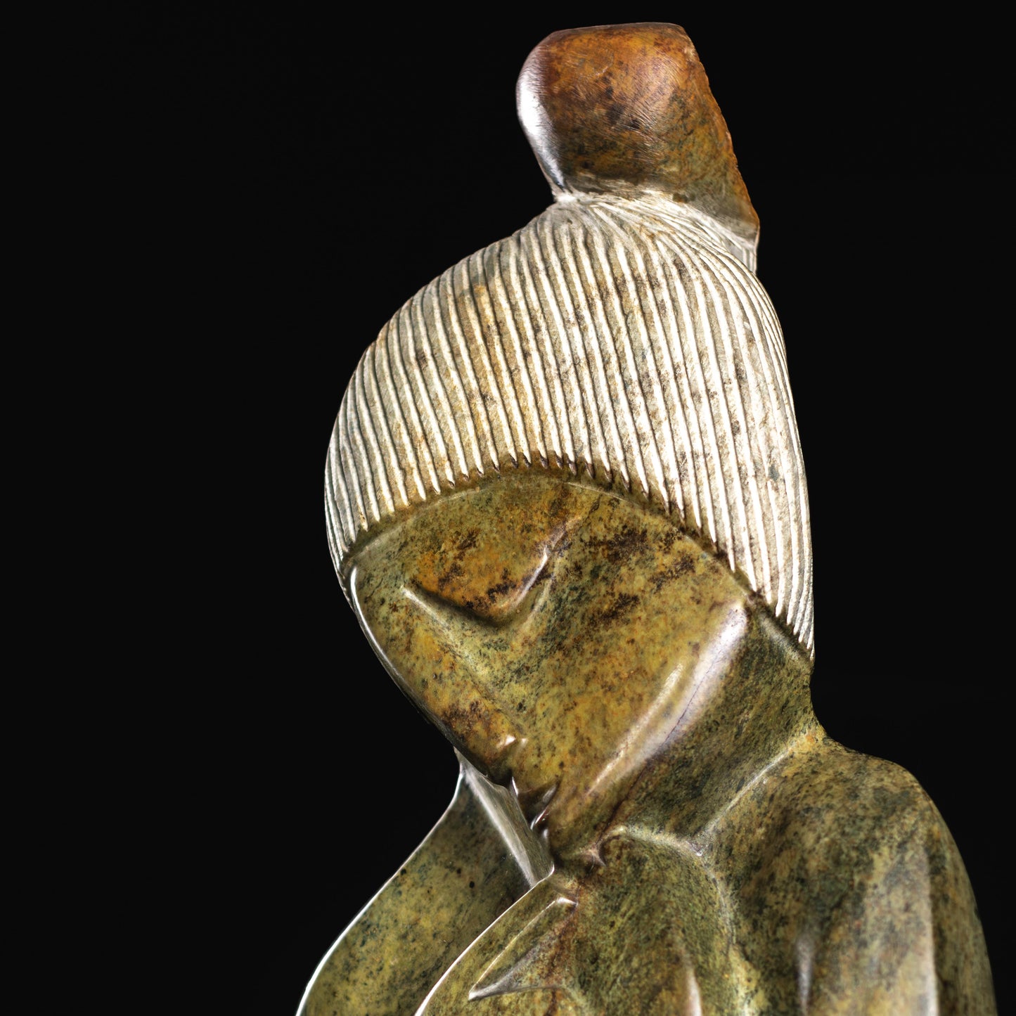 Mother and Child Sculpture