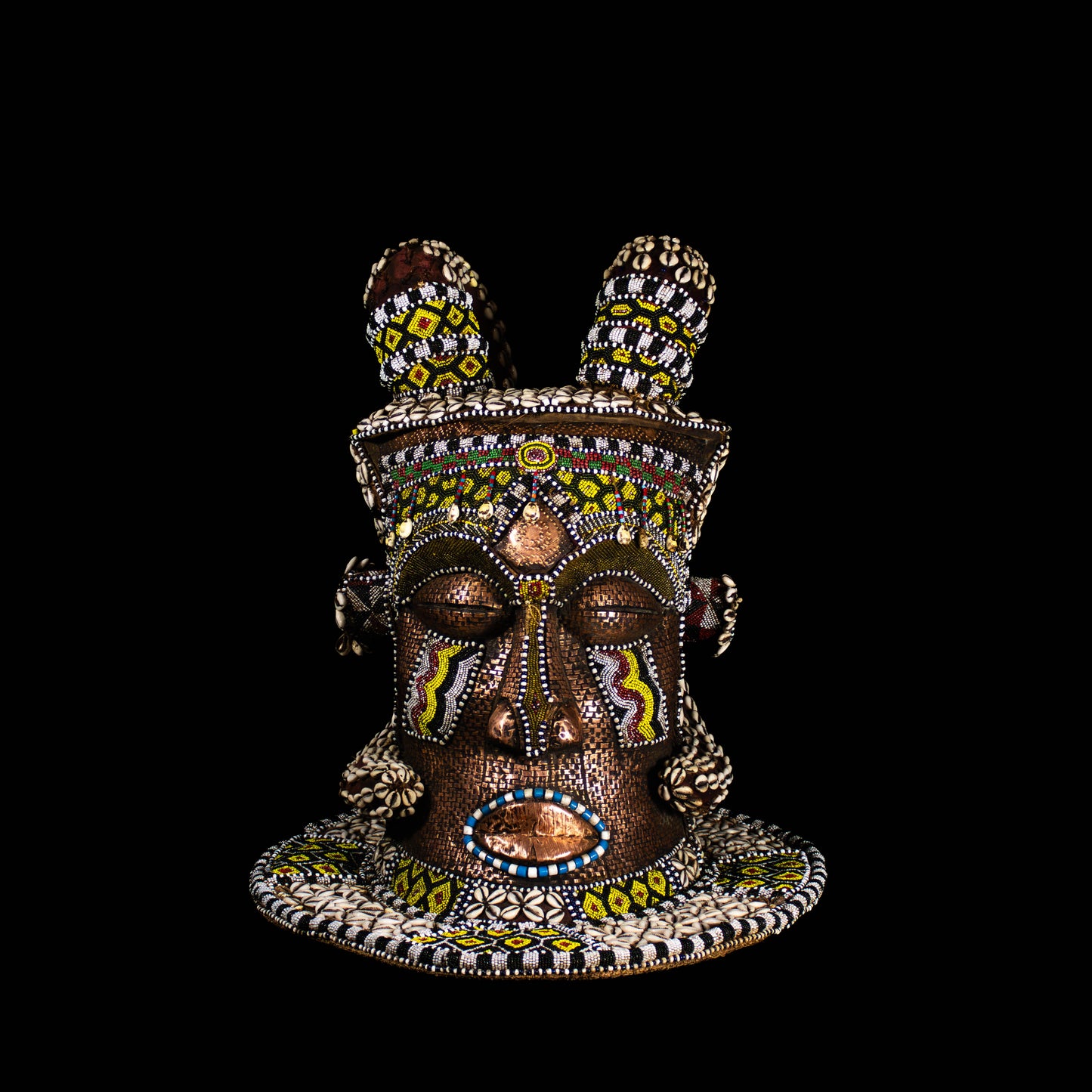 Kuba Mboom Mask from the Congo