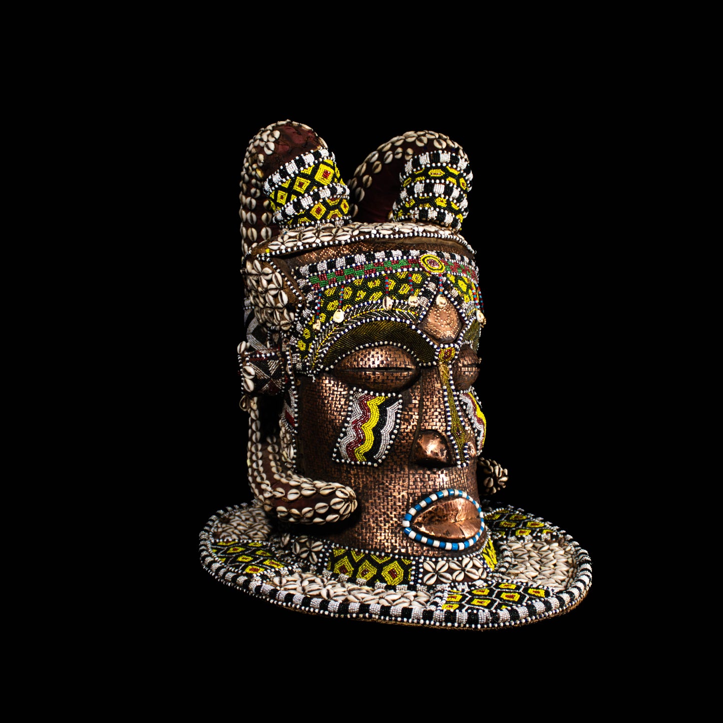 Kuba Mboom Mask from the Congo