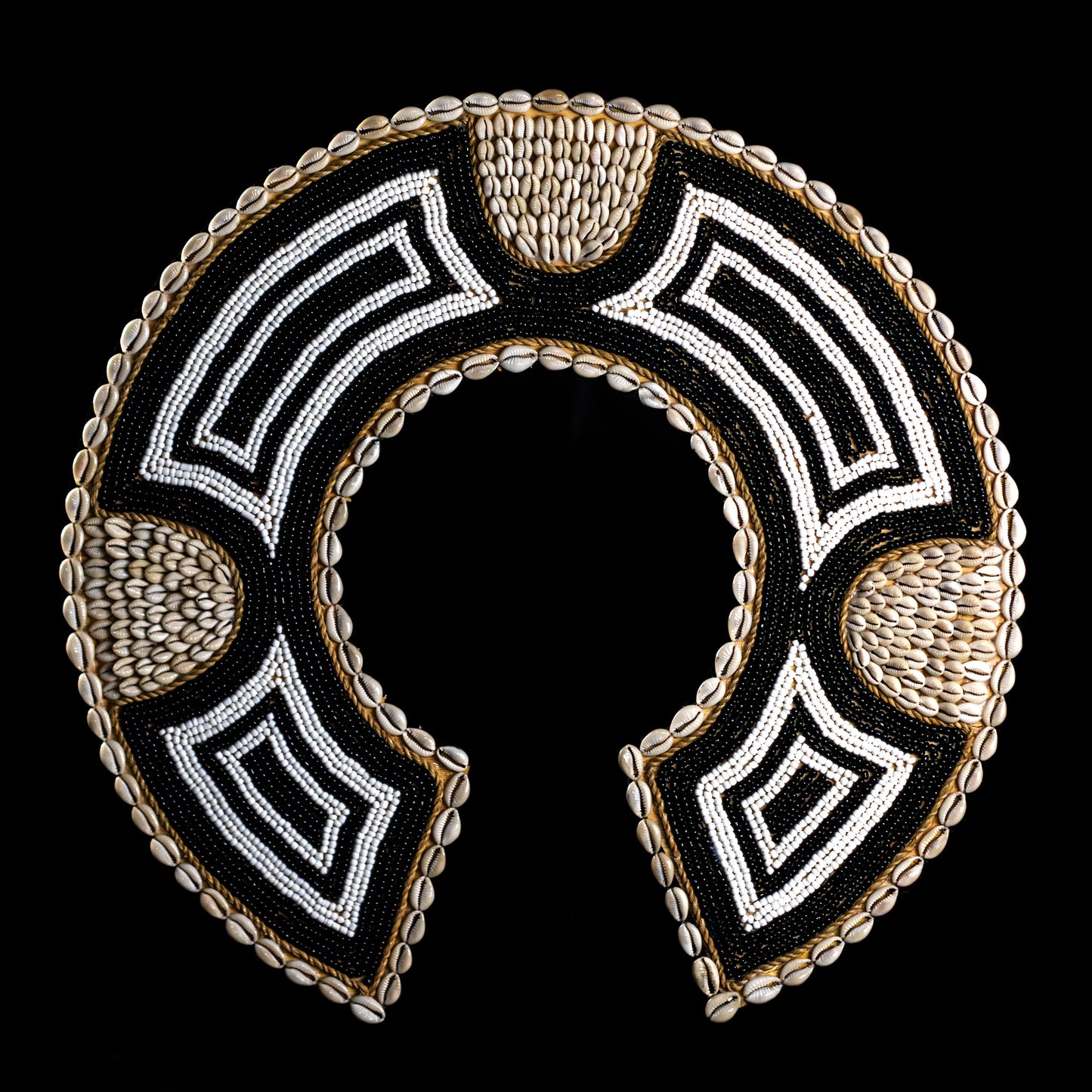 Decorative Collar with Cowrie Shells