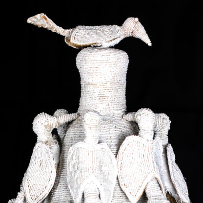 Yorùbá Beaded Crown from Nigeria