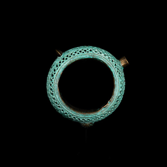 Benin Bronze currency bangle