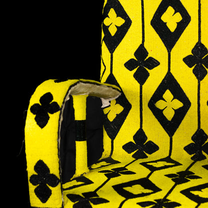 Nigerian beaded chair
