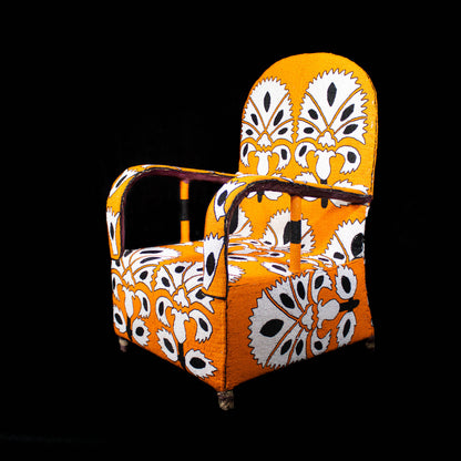Beaded Chair from Ivory Coast