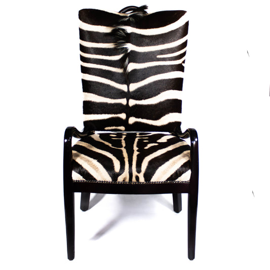 Zebra Skin Chair