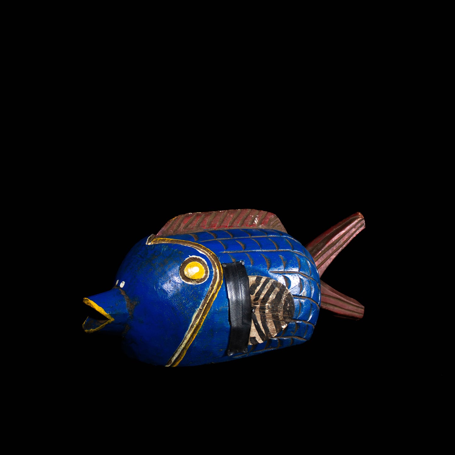 Bozo Wooden Fish from Burkino Faso.