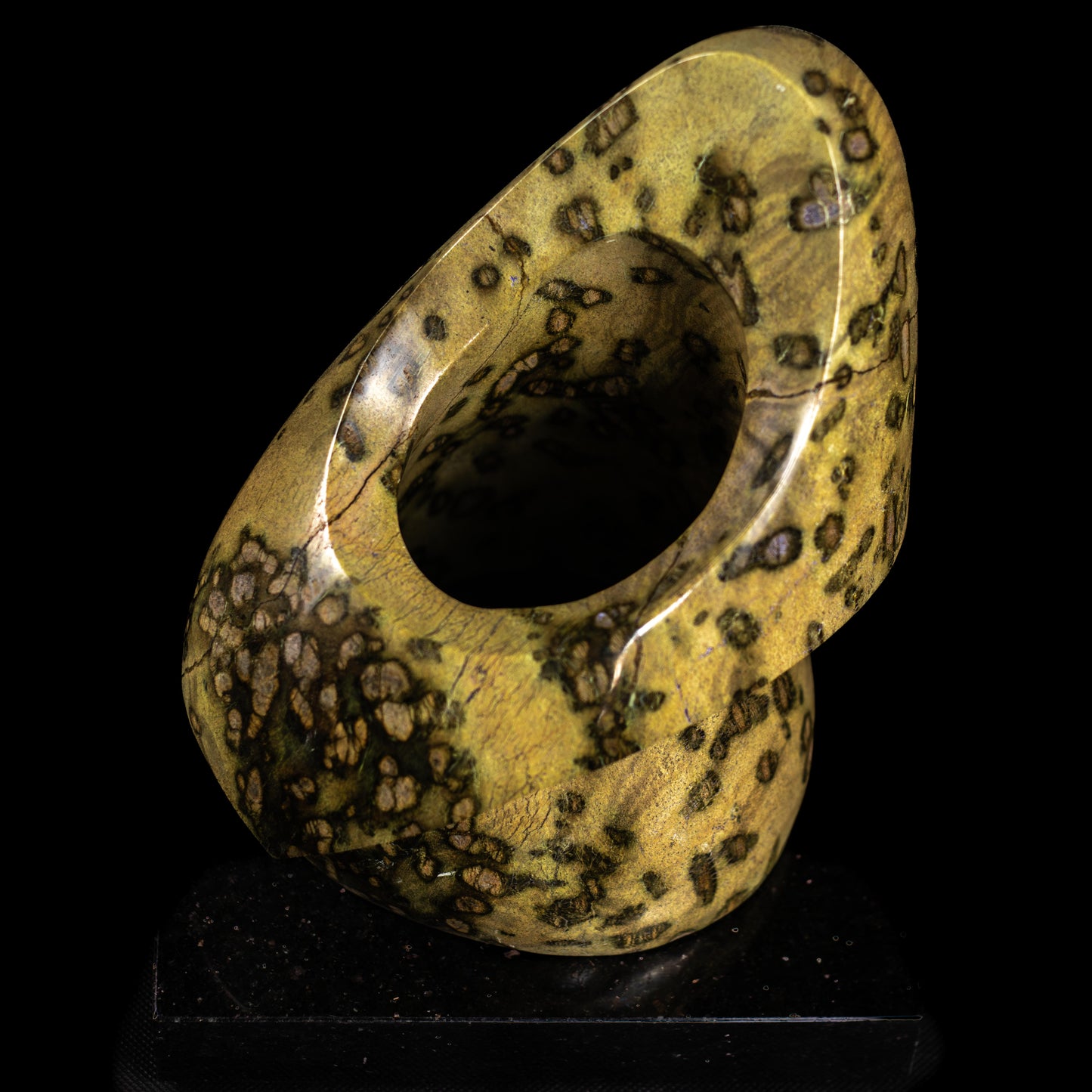 Leopard Rock Sculpture