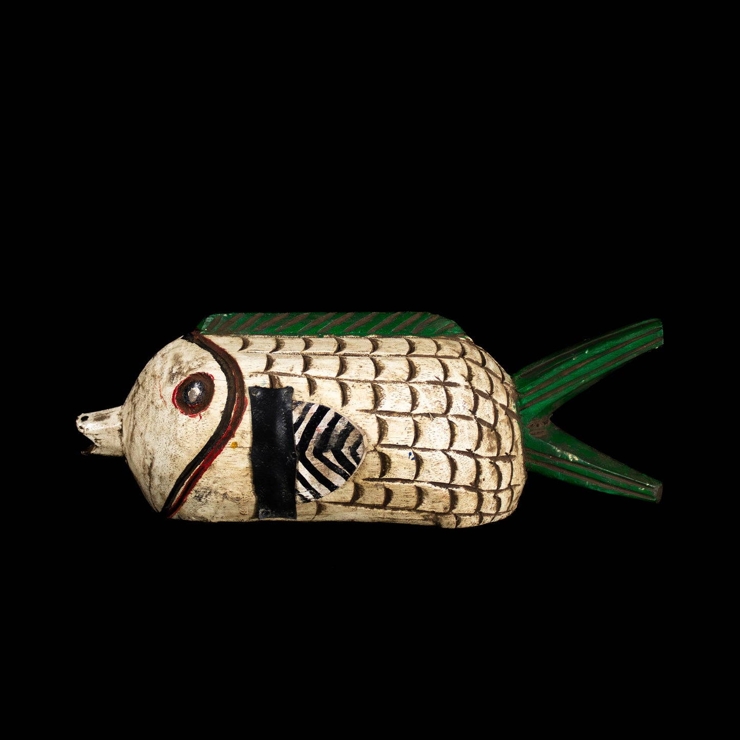 Bozo Wooden Fish from Burkino Faso