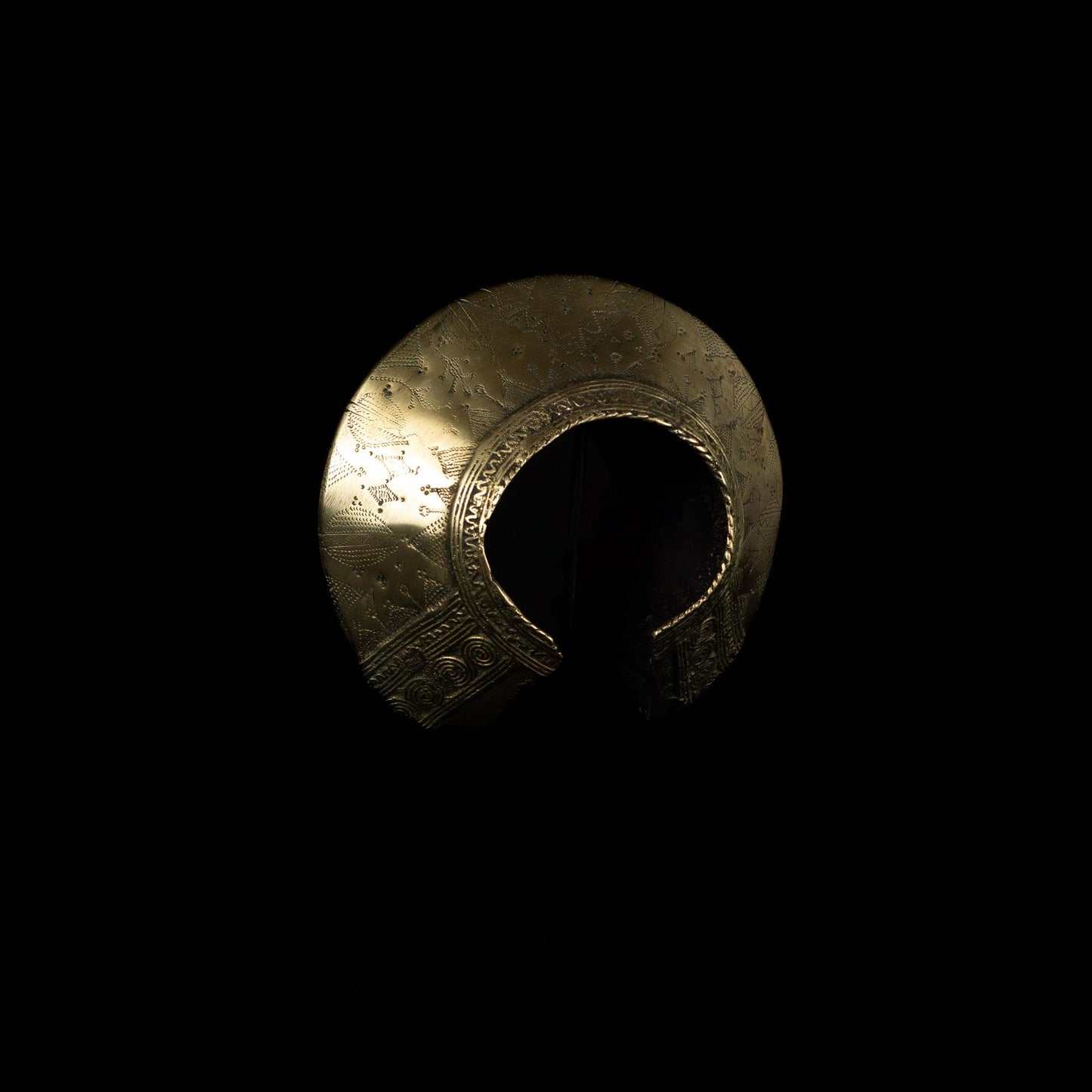 Bronze Bangle from Ashanti Tribe