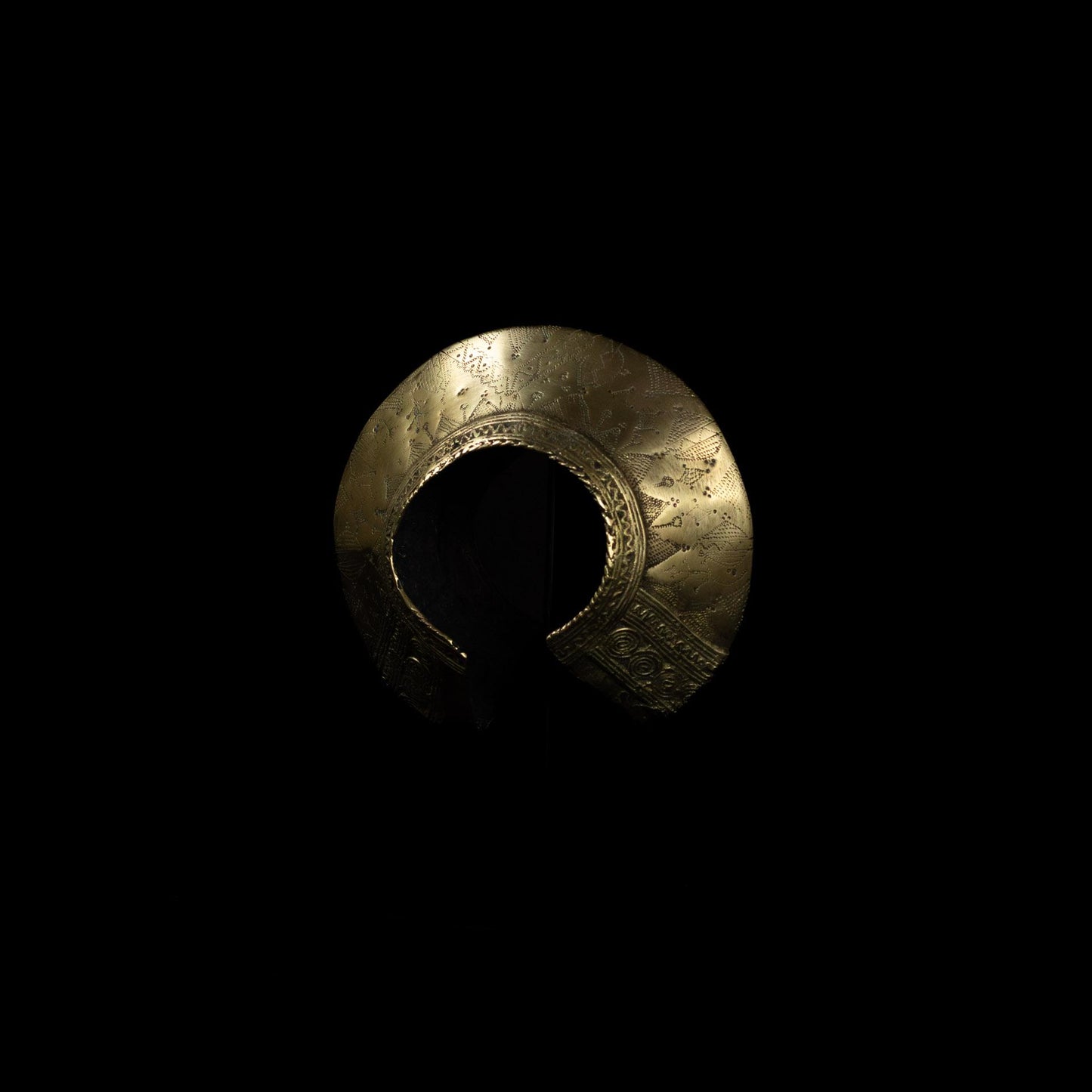 Bronze Bangle from Ashanti Tribe