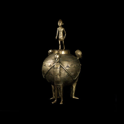 Ashanti Bronze Pot from Ivory Coast