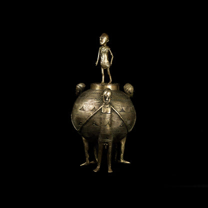 Ashanti Bronze Pot from Ivory Coast