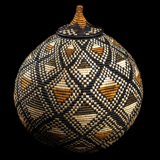 Ilala palm Zulu basket