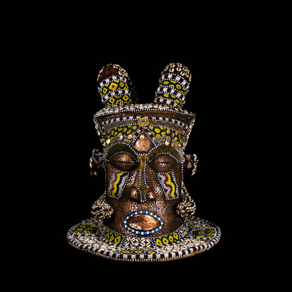 Kuba Mboom Mask from the Congo