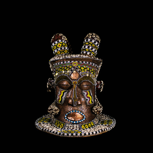 Kuba Mboom Mask from the Congo