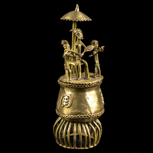 Bronze Ashanti Pot from Ghana