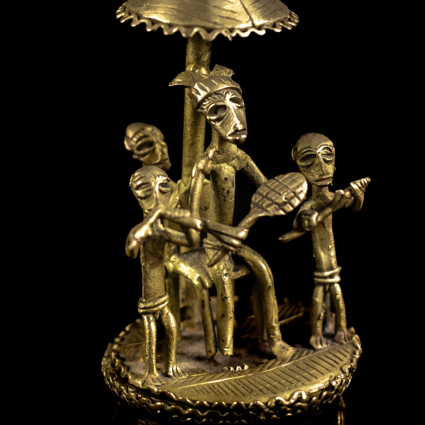 Bronze Ashanti Pot from Ghana