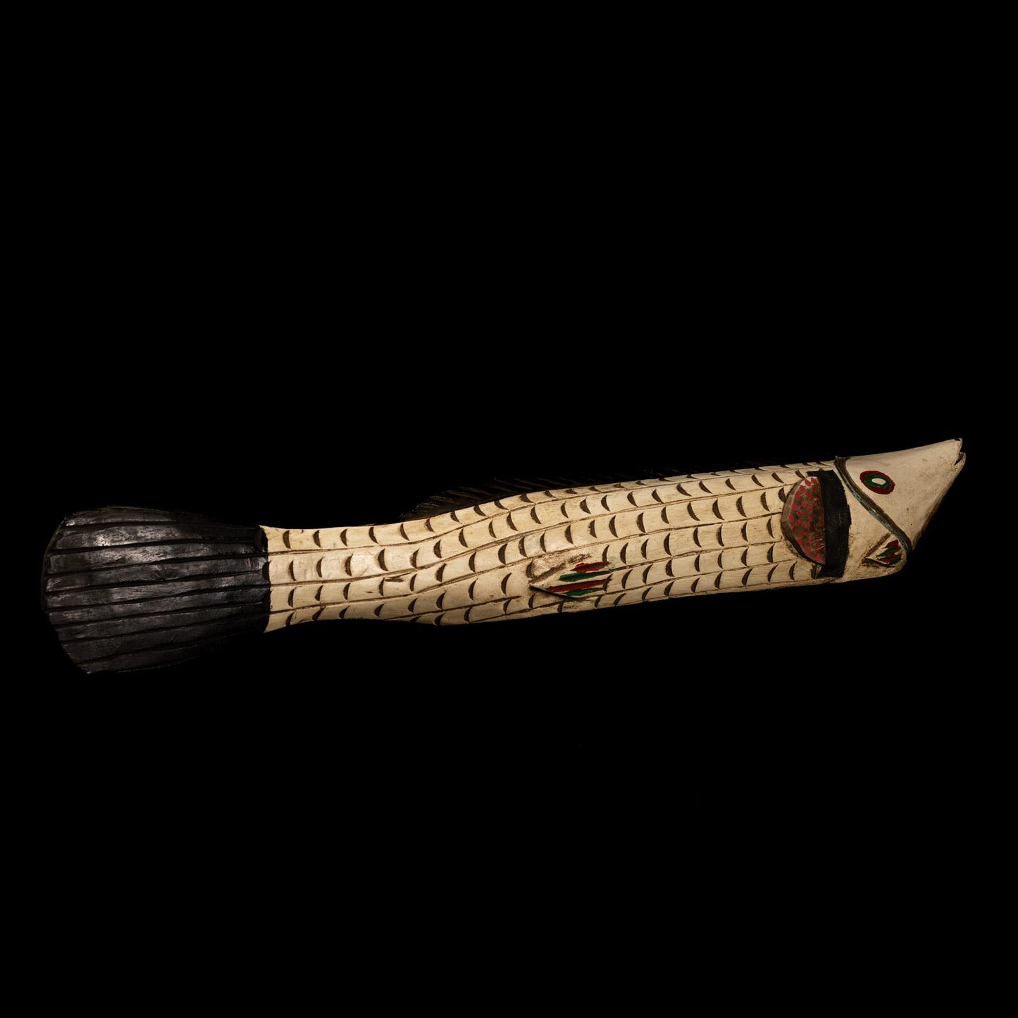 Bozo Wooden Fish from Burkino Faso