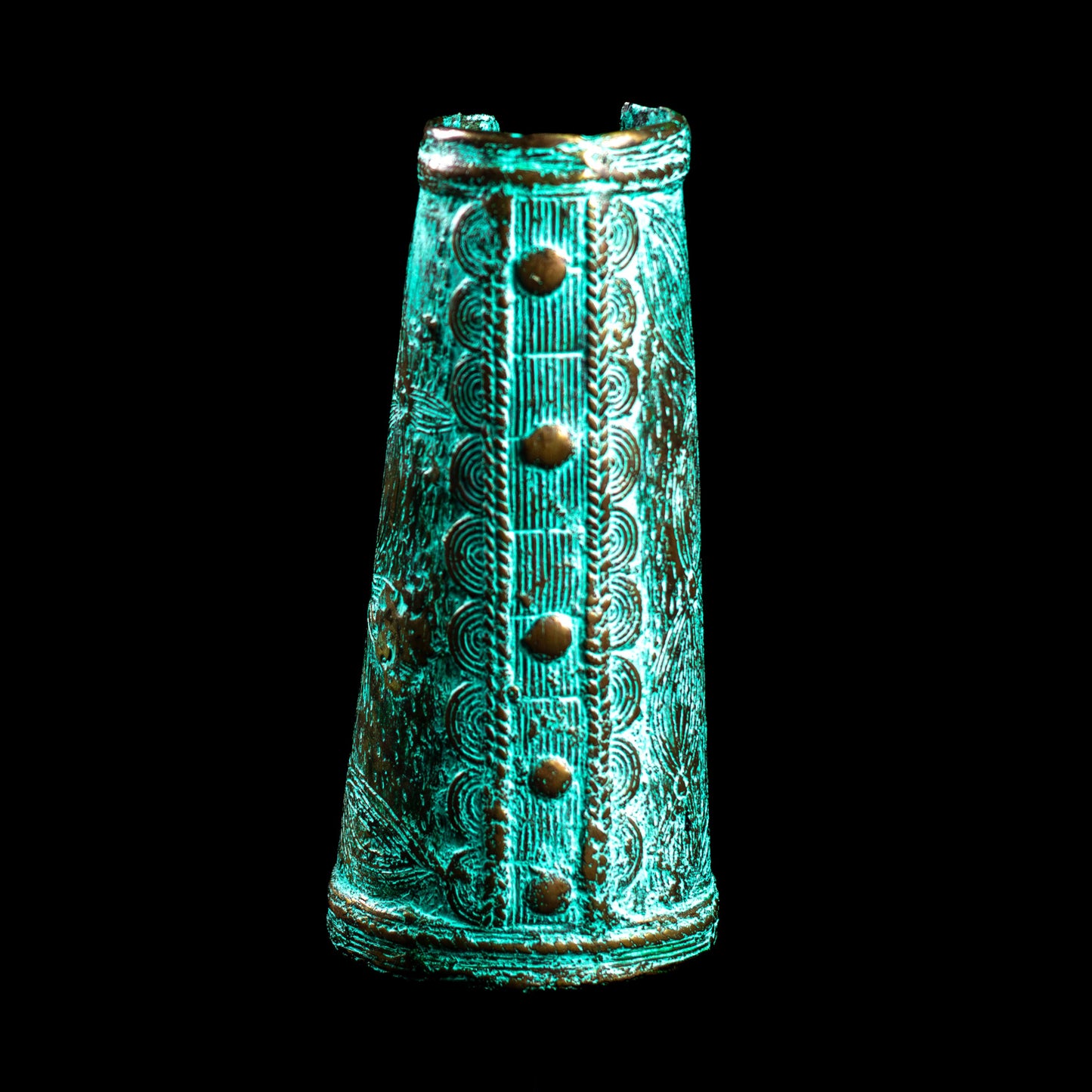 Cuff Bracelet - West African Benin Bronze