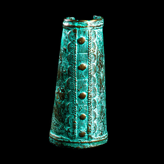 Cuff Bracelet - West African Benin Bronze